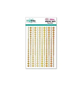 CREALIES CRAFTLINES HOLO GOLD GLITTER ENAMEL DOTS