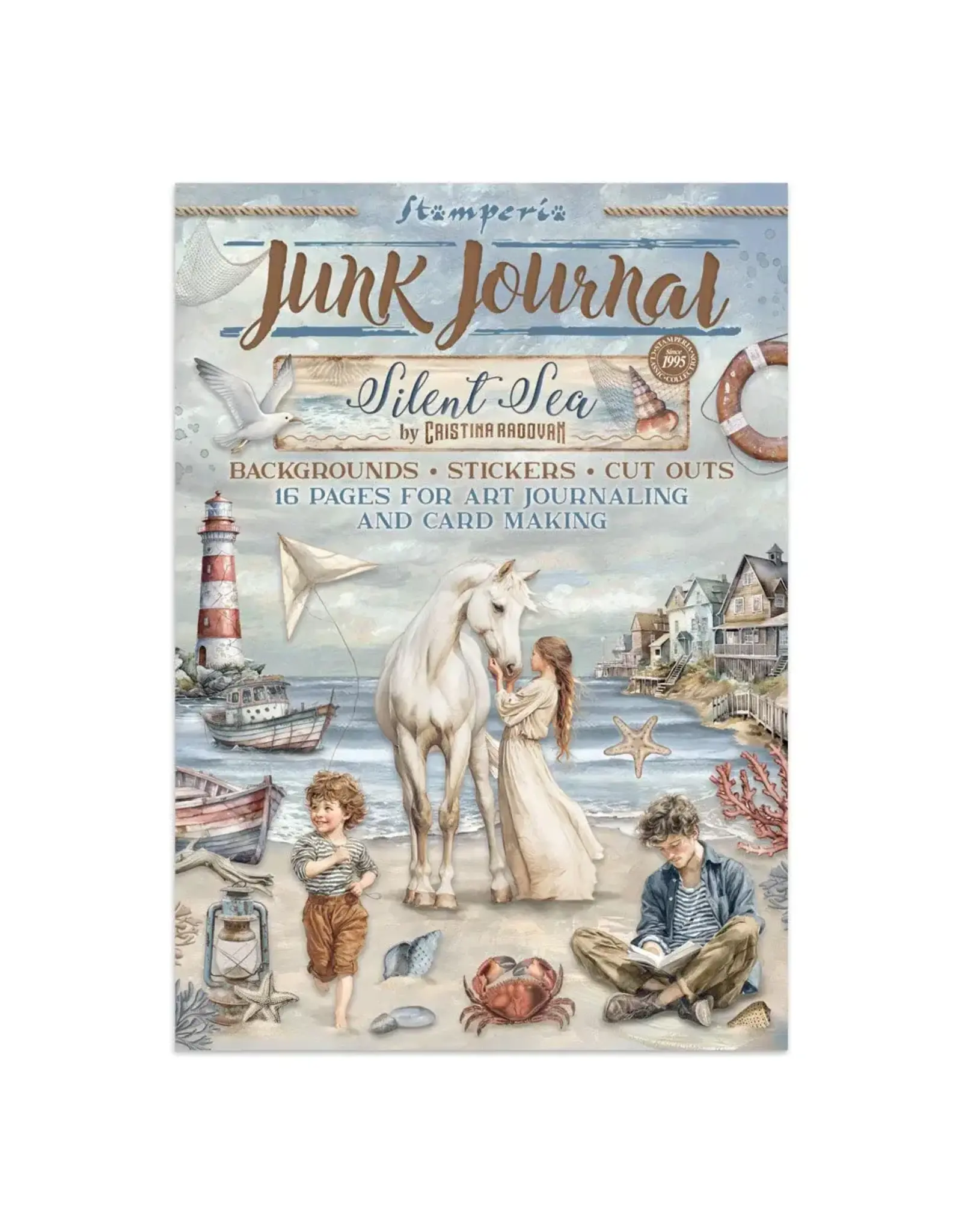STAMPERIA STAMPERIA SILENT SEA JUNK JOURNAL