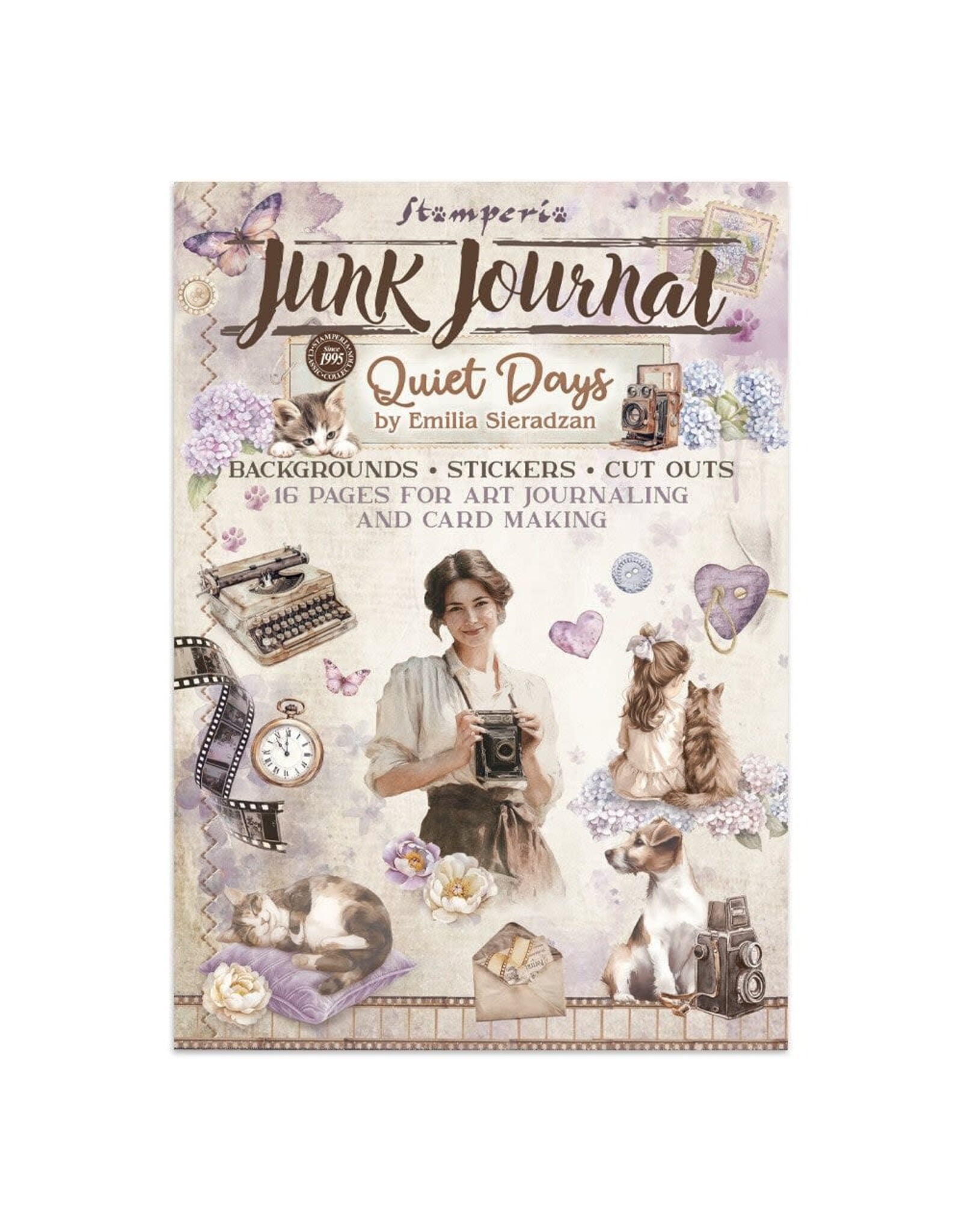 STAMPERIA STAMPERIA QUIET DAYS JUNK JOURNAL