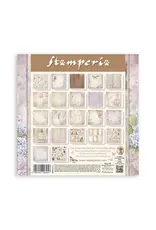 STAMPERIA STAMPERIA QUIET DAYS MAXI PAD 12x12 PAPER PACK 22 SHEETS