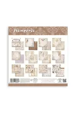 STAMPERIA STAMPERIA QUIET DAYS 12x12 COLLECTION PACK 10 SHEETS