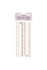 STAMPERIA STAMPERIA QUIET DAYS COZY BORDERS RUB-ON