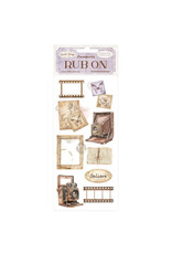 STAMPERIA STAMPERIA QUIET DAYS VINTAGE PHOTOGRAPHY RUB-ON