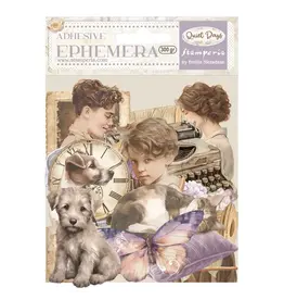 STAMPERIA STAMPERIA QUIET DAYS EPHEMERA ADHESIVE PAPER CUT OUTS