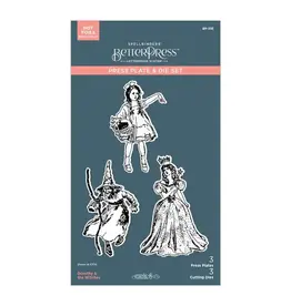 SPELLBINDERS SPELLBINDERS BETTERPRESS THE WONDER OF OZ DOROTHY & THE WITCHES PLATE & DIE SET