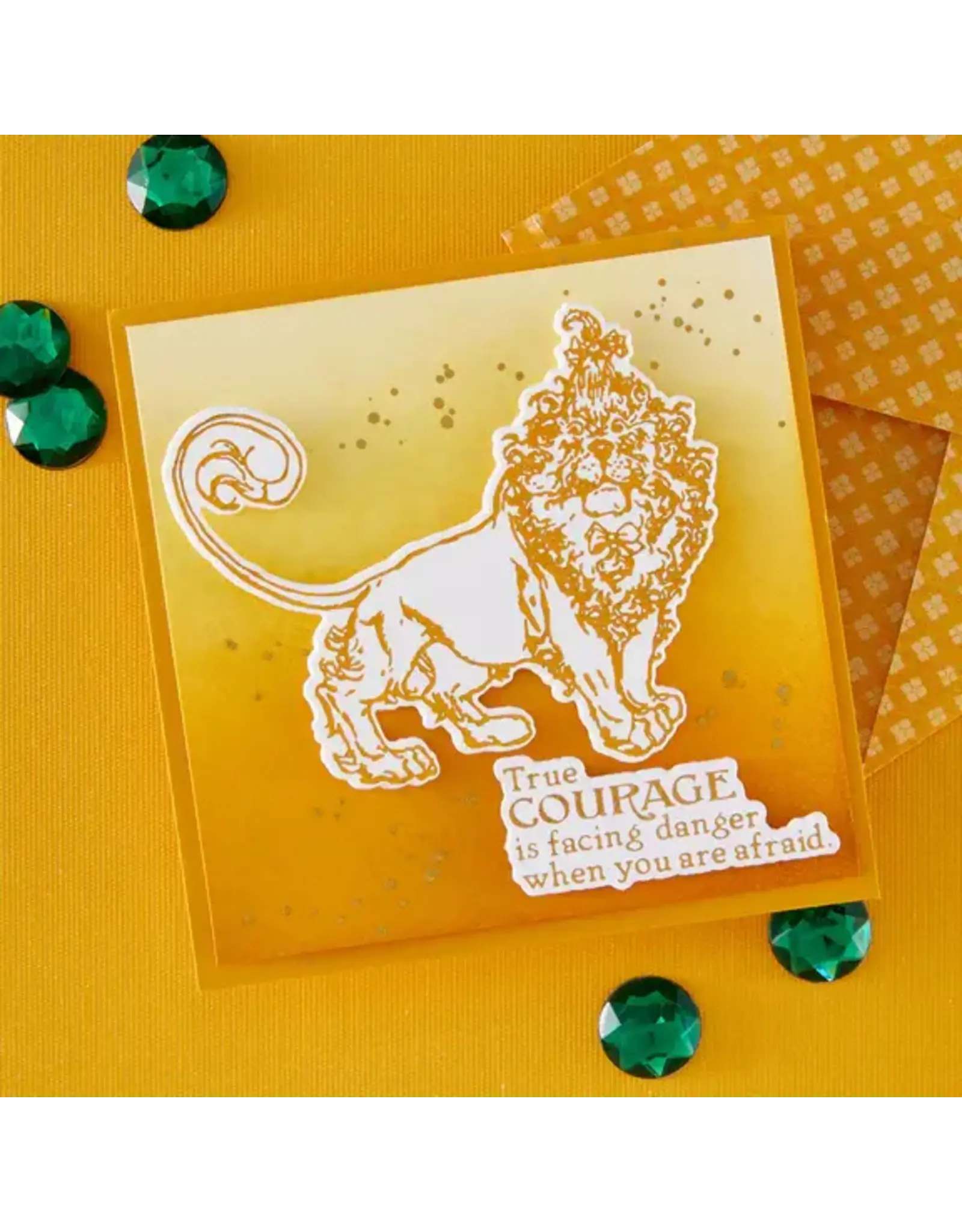 SPELLBINDERS SPELLBINDERS BETTERPRESS THE WONDER OF OZ TIN MAN, SCARECROW & THE LION PLATE & DIE SET