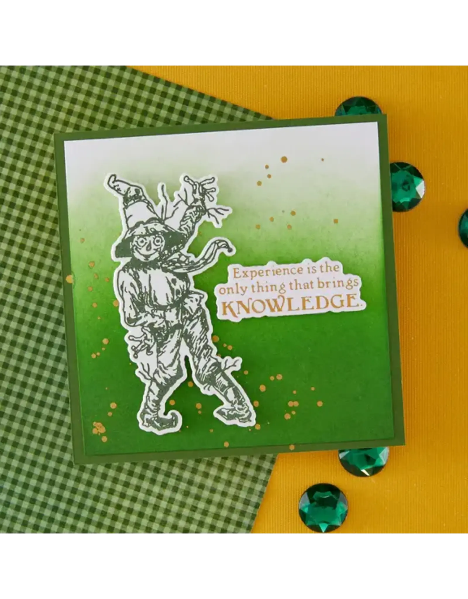 SPELLBINDERS SPELLBINDERS BETTERPRESS THE WONDER OF OZ TIN MAN, SCARECROW & THE LION PLATE & DIE SET
