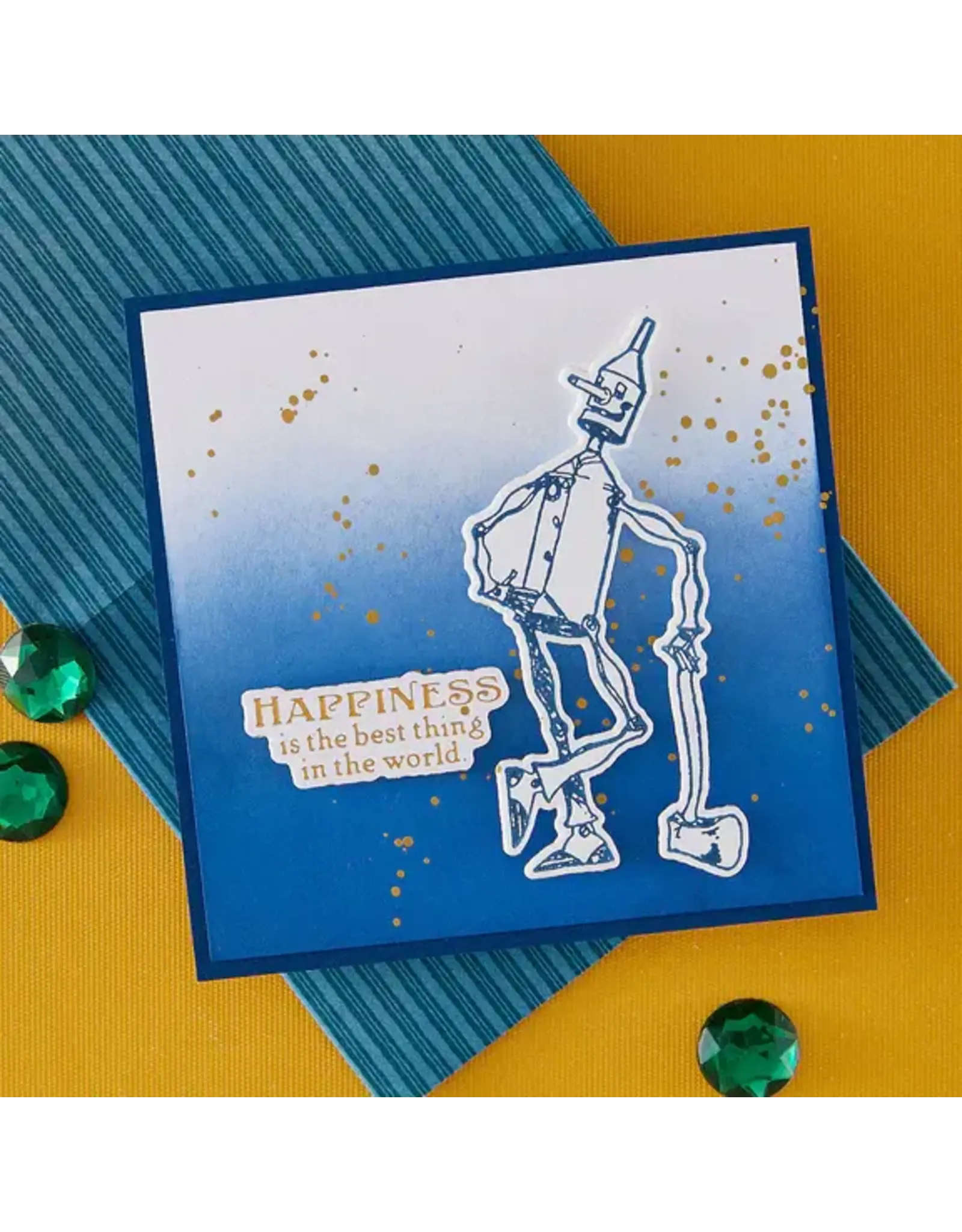 SPELLBINDERS SPELLBINDERS BETTERPRESS THE WONDER OF OZ TIN MAN, SCARECROW & THE LION PLATE & DIE SET