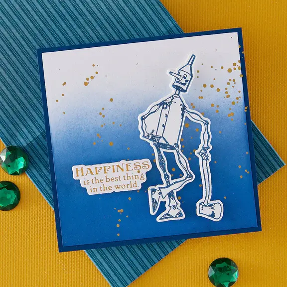 SPELLBINDERS SPELLBINDERS BETTERPRESS THE WONDER OF OZ TIN MAN, SCARECROW & THE LION PLATE & DIE SET