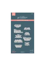 SPELLBINDERS SPELLBINDERS BETTERPRESS WONDER OF OZ SENTIMENTS PRESS PLATES & DIE SET