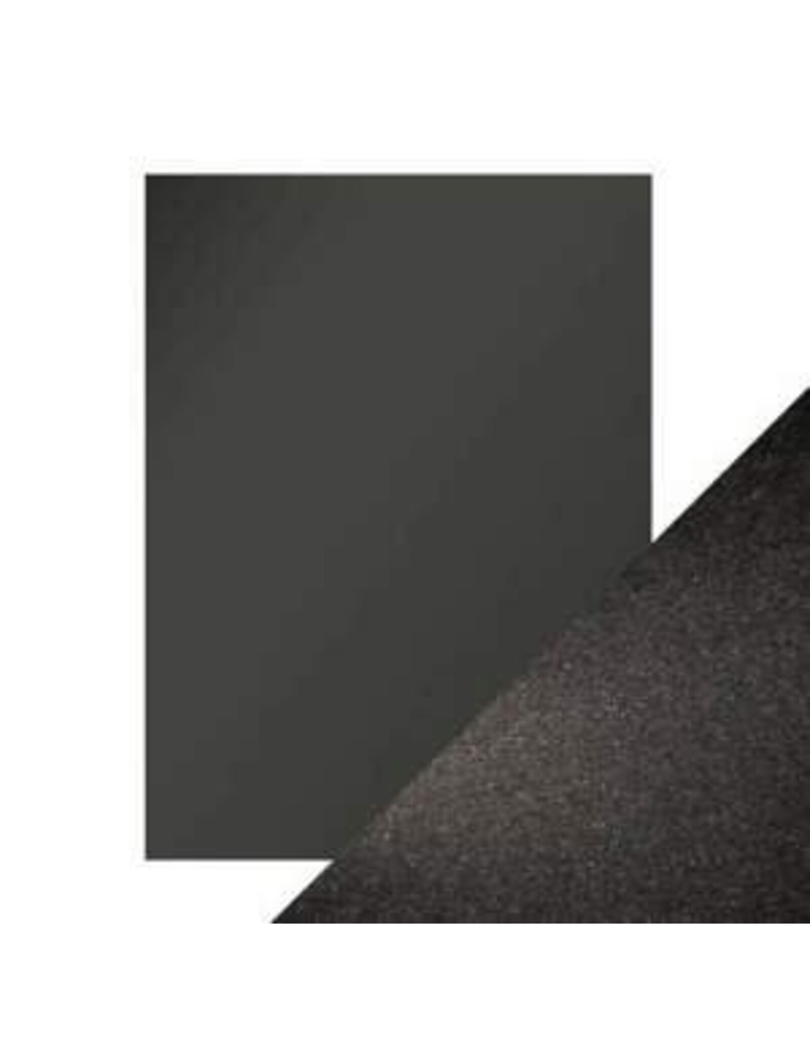 TONIC TONIC STUDIOS PEARLESCENT CARDSTOCK ONYX BLACK 8.5x11 5/PK