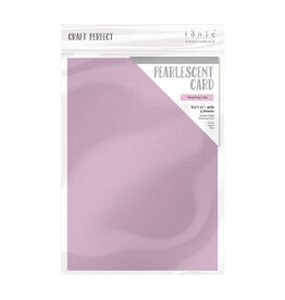 TONIC TONIC STUDIOS PEARLESCENT CARDSTOCK GLEAMING LILAC 8.5x11 5/PK