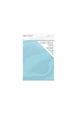 TONIC TONIC STUDIOS PEARLESCENT CARDSTOCK CARIBBEAN SEA 8.5x11 5/PK