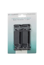 49 AND MARKET 49 AND MARKET CREATE-AN-ALBUM BINDER MECHANISM BLACK