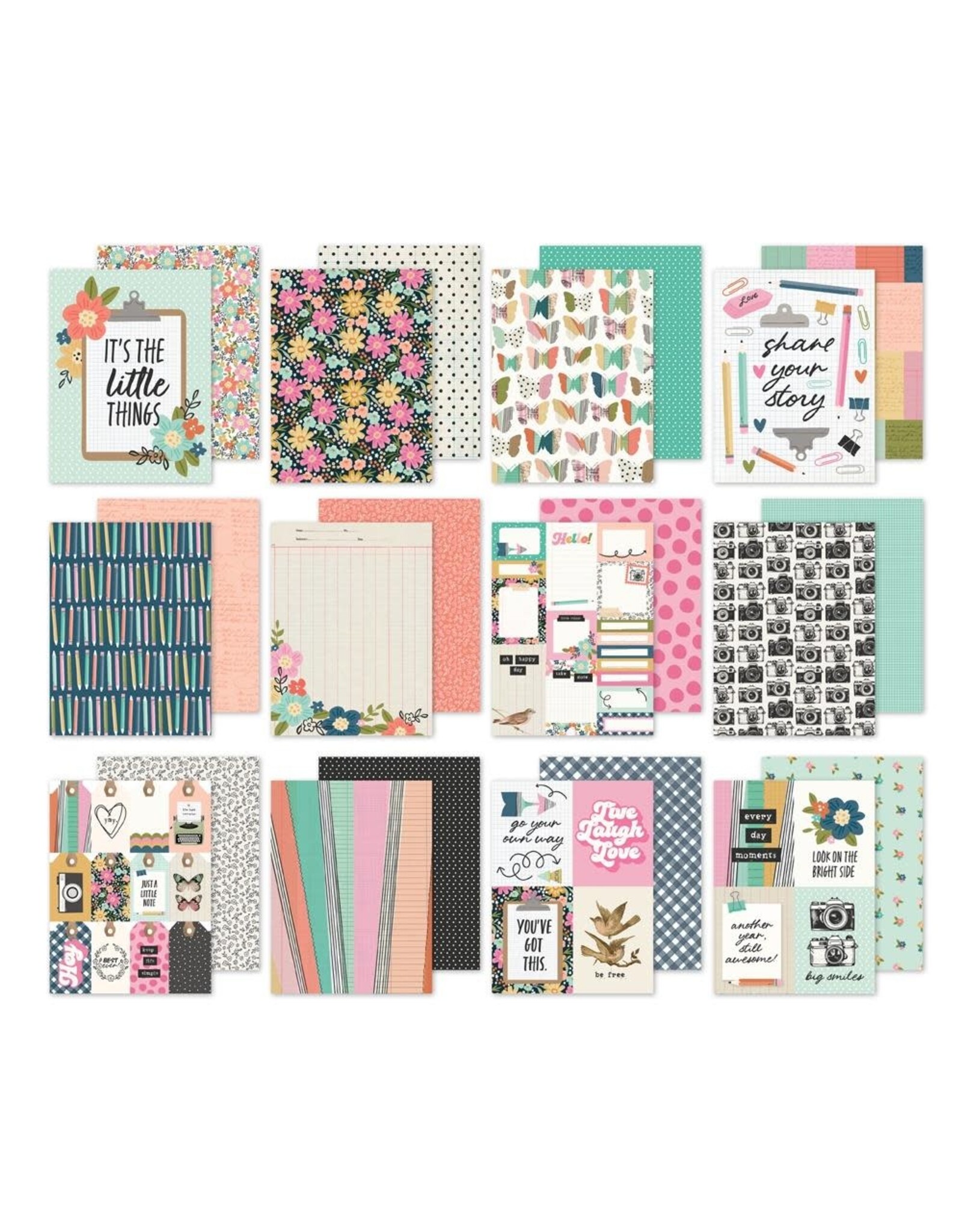 SIMPLE STORIES SIMPLE STORIES TAKE NOTE 6x8 PAPER PAD 24 SHEETS