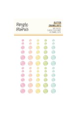 SIMPLE STORIES SIMPLE STORIES CLASSIC POOH BABY GLITTER ENAMEL DOTS
