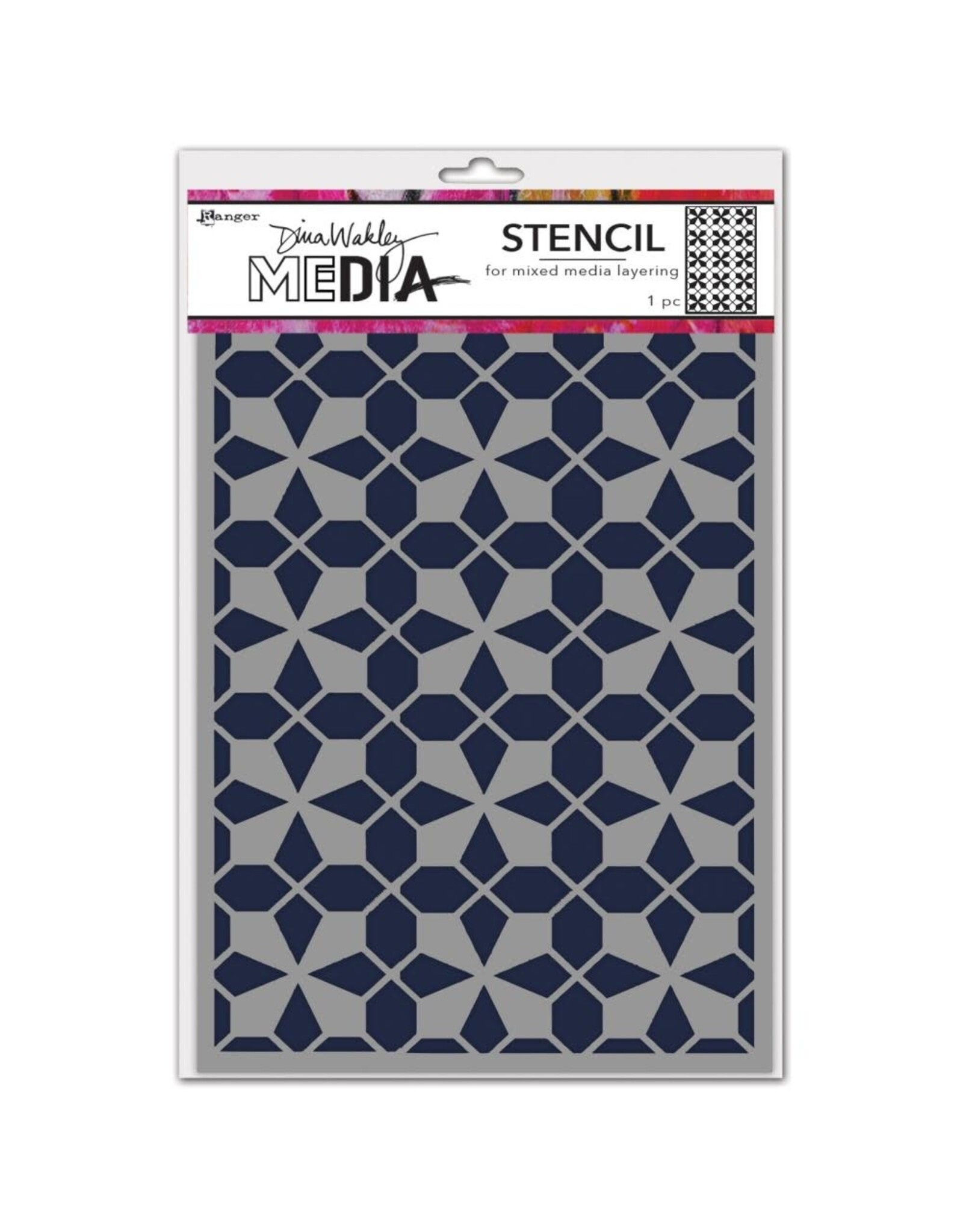 RANGER RANGER DINA WAKLEY MEDIA TILE FLOOR 9x6 STENCIL