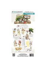 49 AND MARKET 49 AND MARKET WHISPERING WAY 6x12 RUB-ON TRANSFER SET 3/PK
