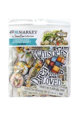 49 AND MARKET 49 AND MARKET WHISPERING WAY CHIPBOARD SET 58 PIECES