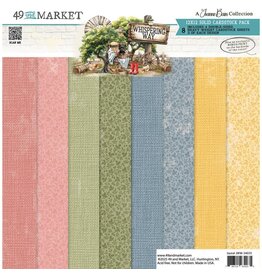 49 AND MARKET 49 AND MARKET WHISPERING WAY SOLIDS 12x12 COLLECTION PACK