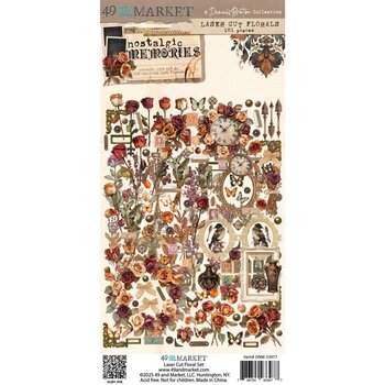 49 AND MARKET 49 AND MARKET NOSTALGIC MEMORIES 6x12 LASER CUT FLORAL