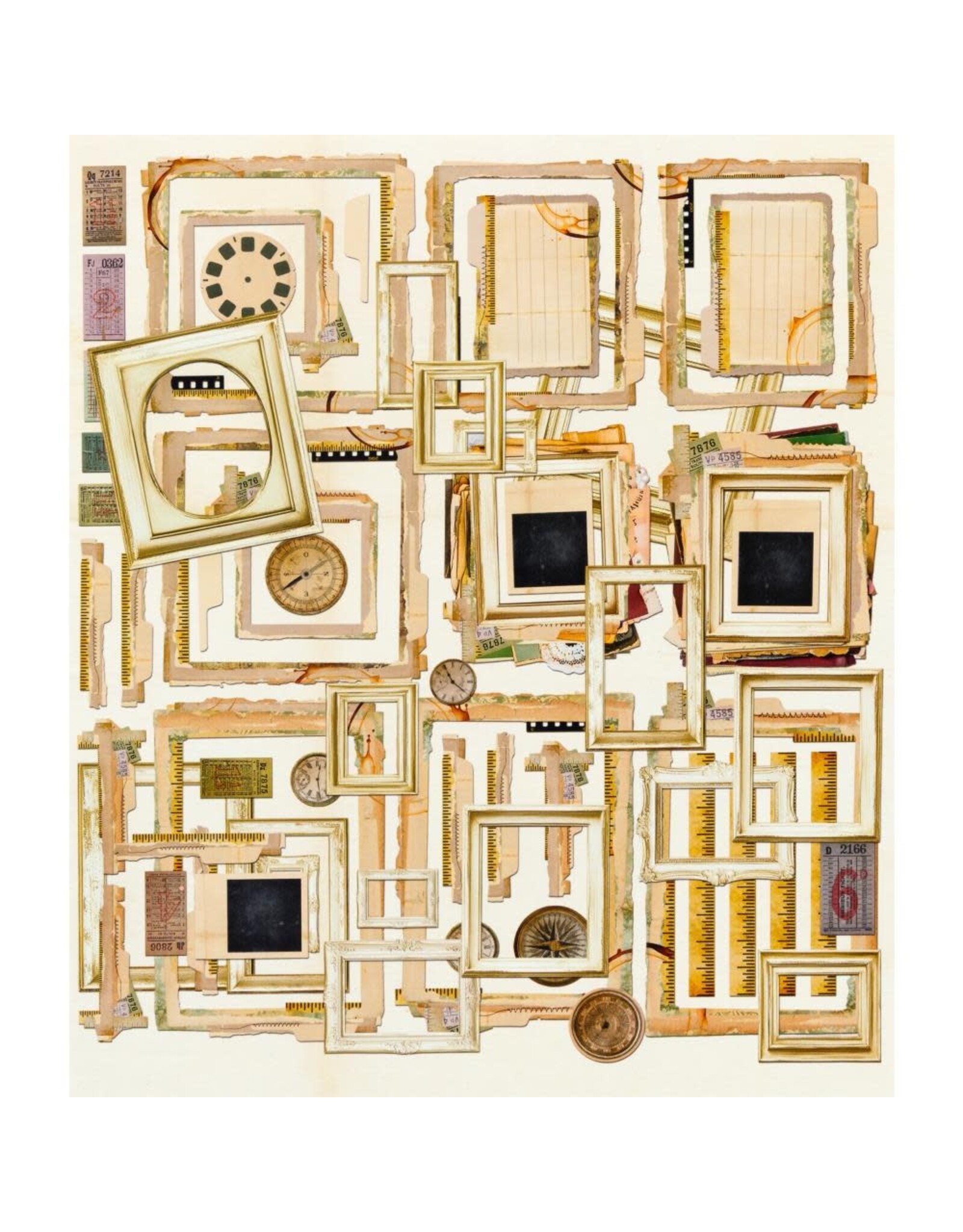 49 AND MARKET 49 AND MARKET NOSTALGIC MEMORIES FRAME SET 62 PIECES