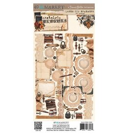 49 AND MARKET 49 AND MARKET NOSTALGIC MEMORIES 6x12 LASER CUT SET 1