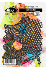 VISIBLE IMAGE VISIBLE IMAGE TORN FISHNET LAYERING DIE