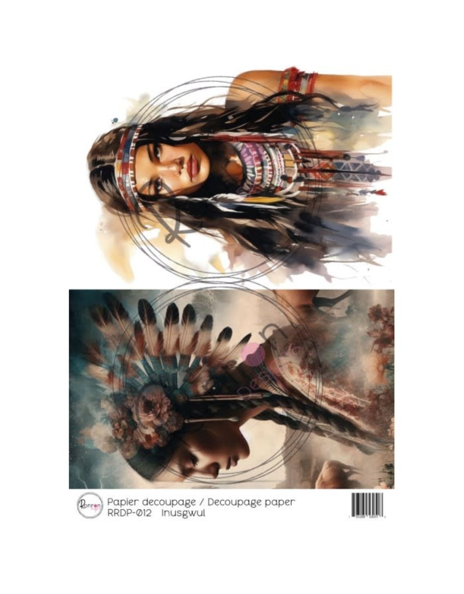 RONRON DESIGNS RONRON DESIGNS INUSGWUL RICE PAPER