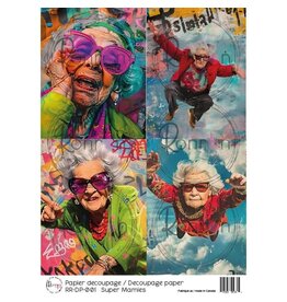 RONRON DESIGNS RONRON DESIGNS SUPER MAMIES RICE PAPER