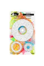 VISIBLE IMAGE VISIBLE IMAGE PARTICLE CLEAR STAMP SET