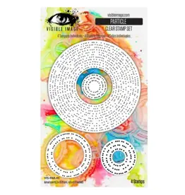 VISIBLE IMAGE VISIBLE IMAGE PARTICLE CLEAR STAMP SET