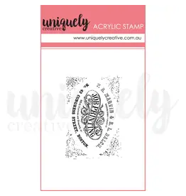 UNIQUELY CREATIVE UNIQUELY CREATIVE VINTAGE PRINTER MARK MAKING MINI CLEAR STAMP