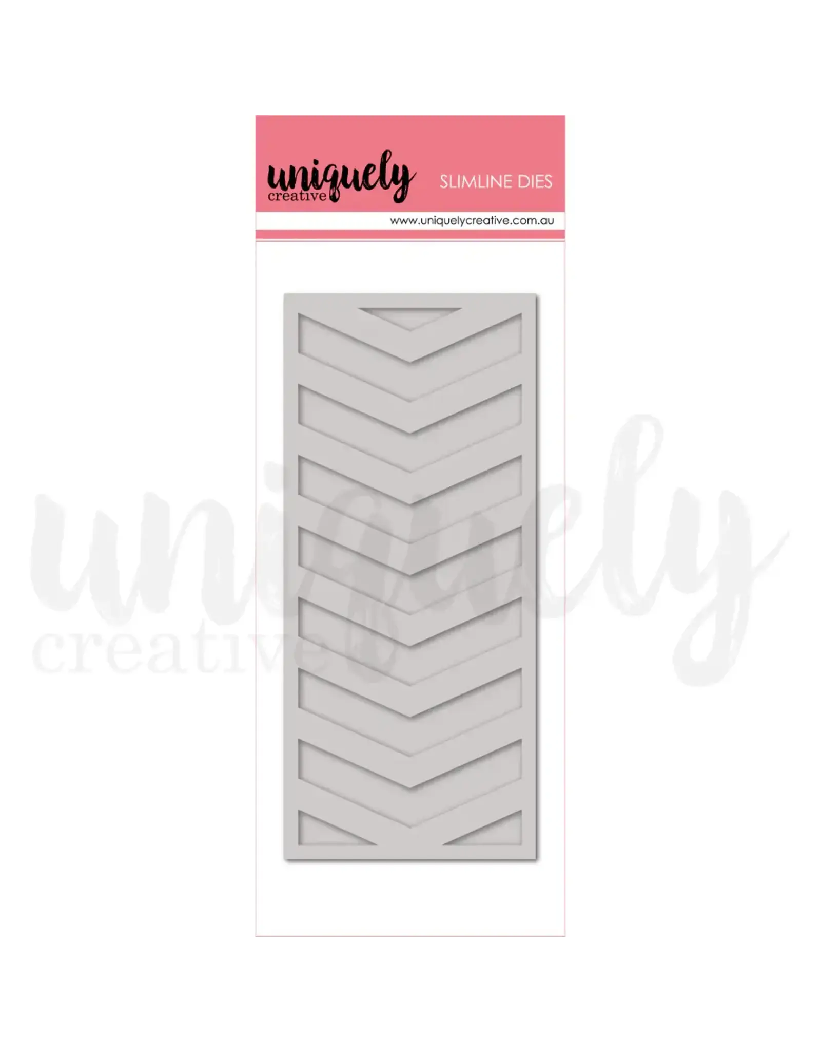 UNIQUELY CREATIVE UNIQUELY CREATIVE CHEVRON BORDER DIE