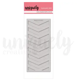 UNIQUELY CREATIVE UNIQUELY CREATIVE CHEVRON BORDER DIE