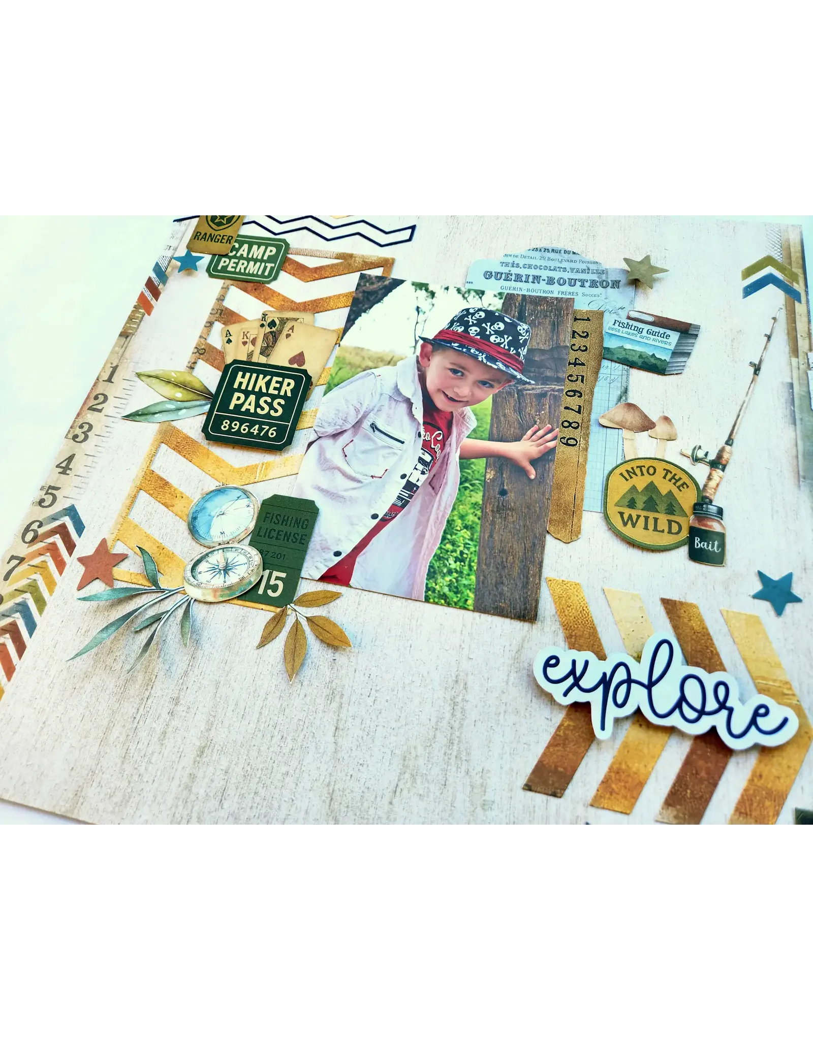 UNIQUELY CREATIVE UNIQUELY CREATIVE CHEVRON BORDER DIE