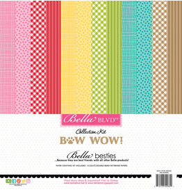 BELLA BLVD BELLA BLVD BOW WOW 12x12 COLLECTION KIT