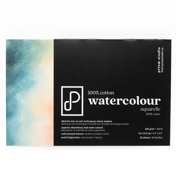 PRISM STUDIO PRISM STUDIO WATERCOLOUR BLOCK 5.5x8.5