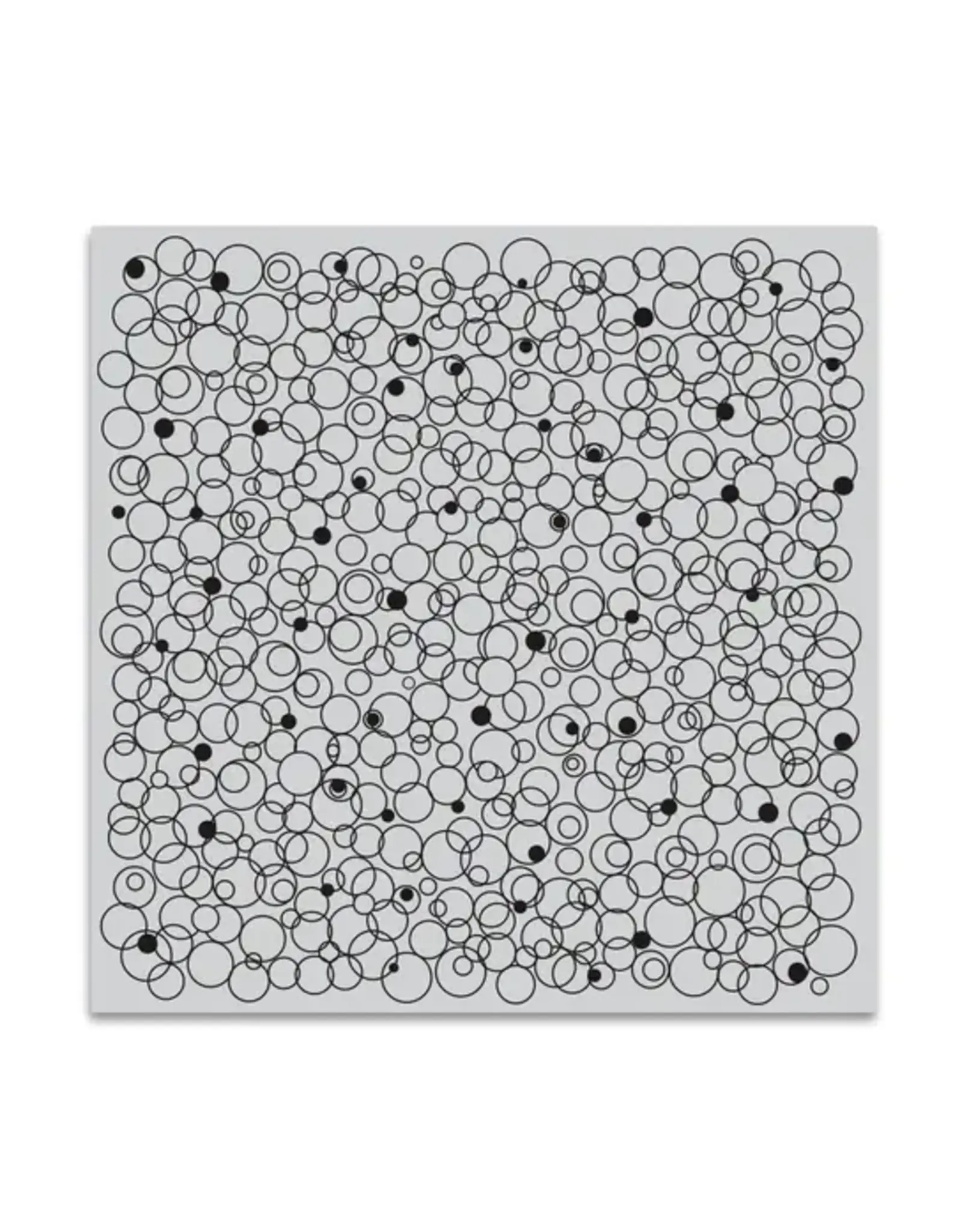 HERO ARTS HERO ARTS BUBBLE CELEBRATION BOLD PRINTS 6x6 CLING STAMP