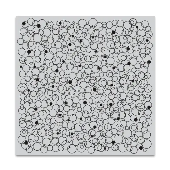 HERO ARTS HERO ARTS BUBBLE CELEBRATION BOLD PRINTS 6x6 CLING STAMP