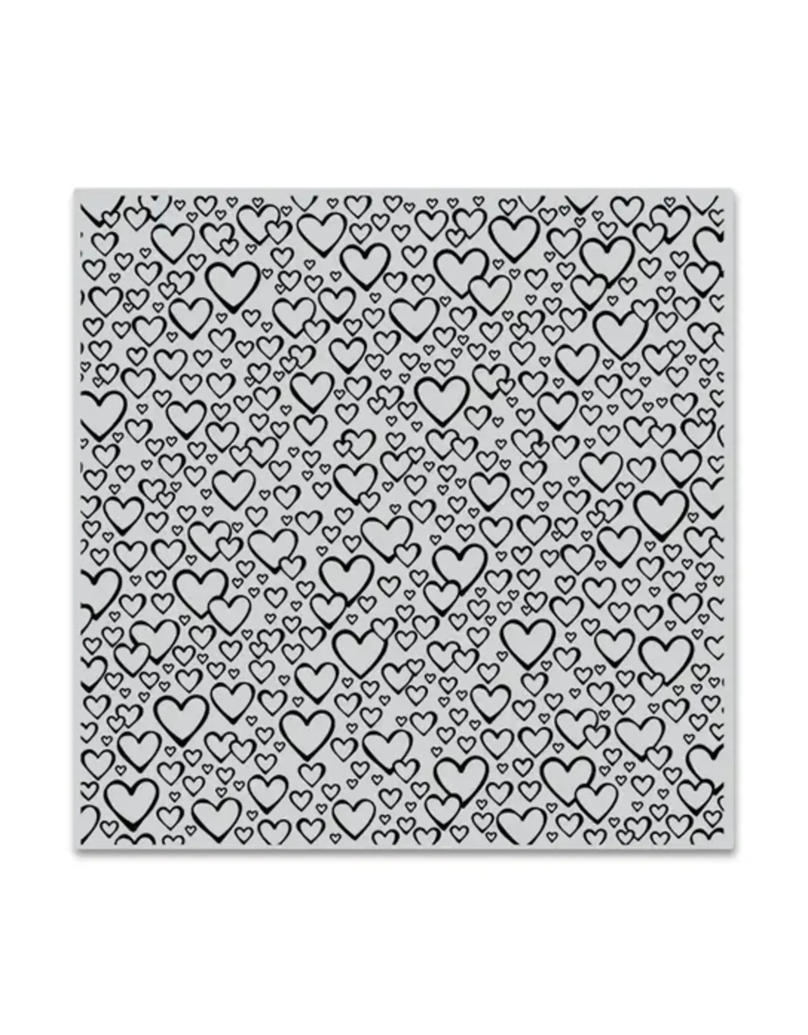 HERO ARTS HERO ARTS BURSTING WITH LOVE BOLD PRINTS 6x6 CLING STAMP