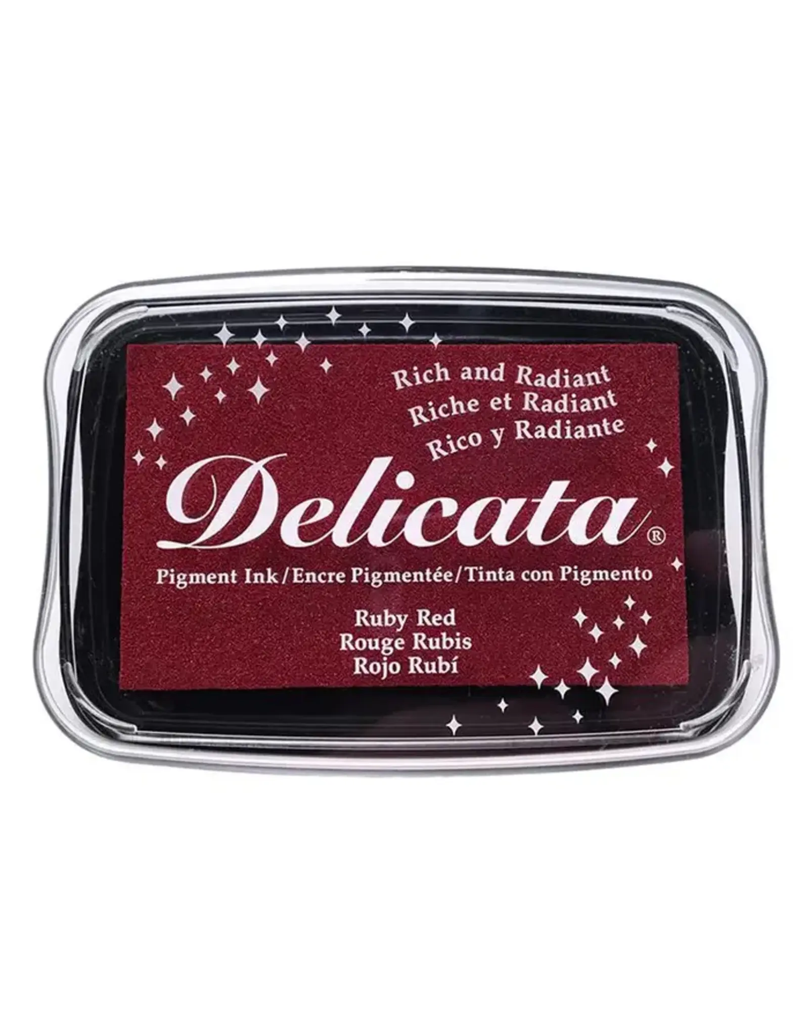 TSUKINEKO TSUKINEKO DELICATA PIGMENT INK PAD RUBY RED