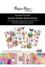 PAPER ROSE PAPER ROSE RAINBOW VILLAGE QUICK CARDS COLLECTION