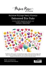 PAPER ROSE PAPER ROSE RAINBOW VILLAGE SMALL FLORAL EMBOSSED DIE CUTS
