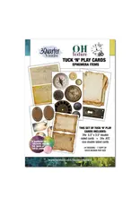3QUARTER DESIGNS 3QUARTER DESIGNS OH TEXTURE TUCK 'N' PLAY CARDS SET