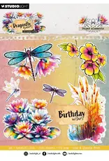 STUDIOLIGHT STUDIOLIGHT HAZEL EATON DRAGONFLY DREAMS PAPER PAD PAPER ELEMENTS DIE-CUTS