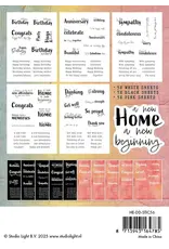 STUDIOLIGHT STUDIOLIGHT HAZEL EATON DRAGONFLY DREAMS PAPER PAD STICKER SENTIMENTS