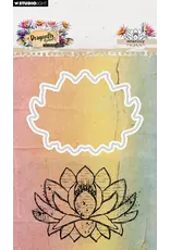 STUDIOLIGHT STUDIOLIGHT HAZEL EATON DRAGONFLY DREAMS WATERLILY CLEAR STAMP & DIE SET