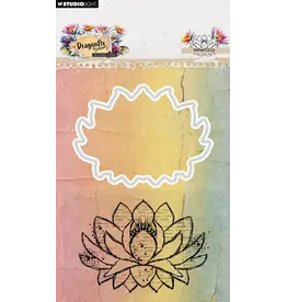 STUDIOLIGHT STUDIOLIGHT HAZEL EATON DRAGONFLY DREAMS WATERLILY CLEAR STAMP & DIE SET