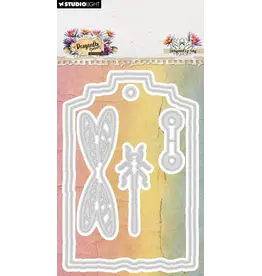 STUDIOLIGHT STUDIOLIGHT HAZEL EATON DRAGONFLY DREAMS DRAGONFLY TAG DIE SET